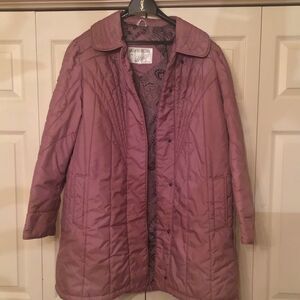 VINTAGE AURORA INTERNATIONAL PUFFER COAT/JACKET “Home for the Holidays”